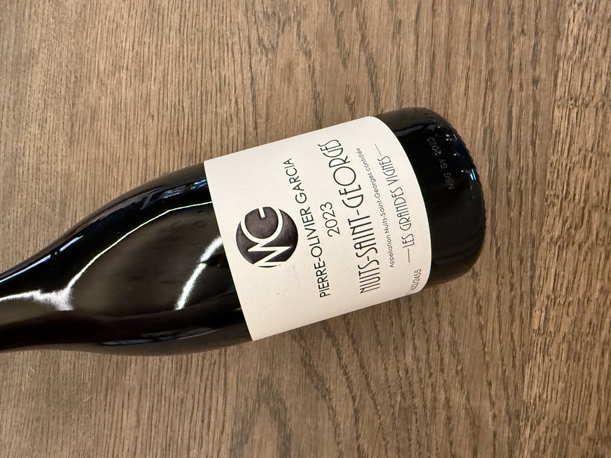 PIERRE OLIVIER GARCIA NUITS SAINT GEORGES LES GRANDES VIGNES 2023
